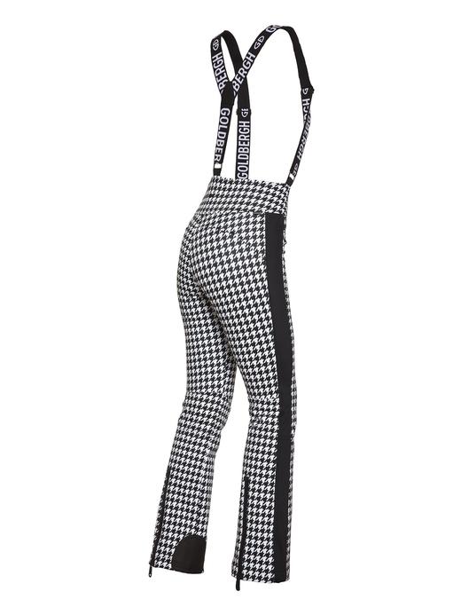 Goldbergh - Lily, Ladies Knitted Ski Pant - White - 女装 - 滑雪裤 - 白色/黑色 商品图2