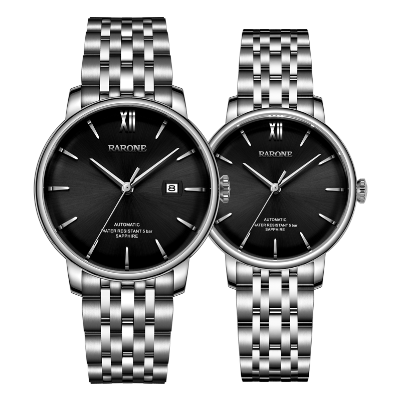 RARONE雷诺表高光系列机械对表880101