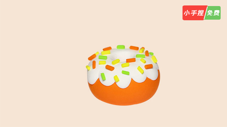 甜甜圈丨粘土教程