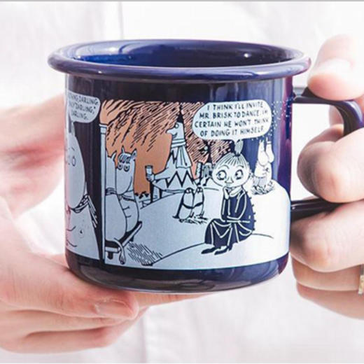 芬兰muurla搪瓷杯 姆明系列370ml多款 欧洲美学典范 童趣而复古 芬兰进口 马克杯 |百里居 商品图2