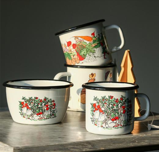 muurla搪瓷杯 ElsaBeskow系列 芬兰原装进口 马克杯 150ml 250ml 370ml |百里居 商品图7
