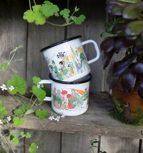 muurla搪瓷杯 ElsaBeskow系列 芬兰原装进口 马克杯 150ml 250ml 370ml |百里居