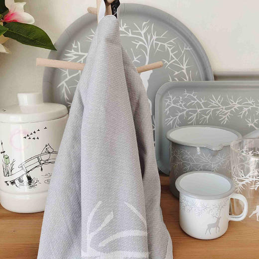 芬兰muurla 麋鹿厨房布巾 布餐巾 擦碗巾 原装进口|百里居 商品图3