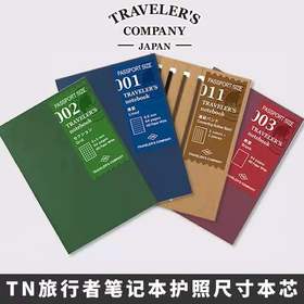 Traveler's Company 内芯护照型