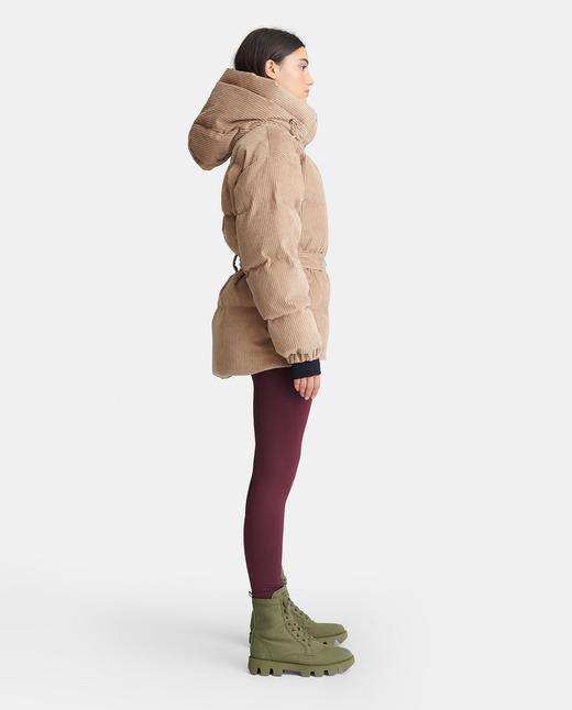 Cordova - Mammoth Corduroy Belted Jacket - Brown 女装 滑雪夹克 棕色 商品图3