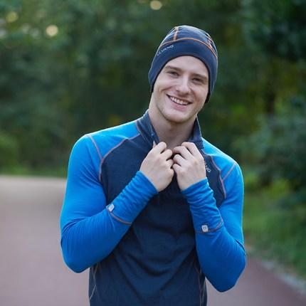 ULVANG 于尔旺 北欧进口户外美利奴羊毛男士跑步休闲高领T恤57131 商品图1