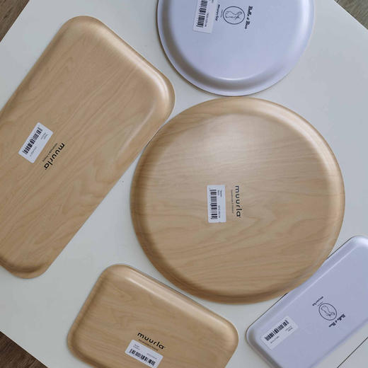芬兰muurla木质托盘 水杯盘 水果盘 茶盘 餐桌上放杂物等  |百里居 商品图3