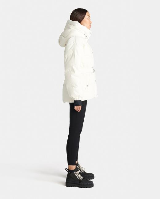 Cordova - Mammoth Corduroy Belted Jacket - White 女装 滑雪夹克 白色 商品图2