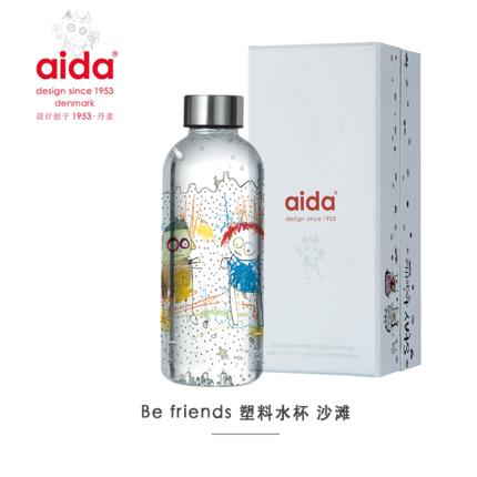 aida丹麦进口塑料水杯耐高温创意个性潮流便捷学生大容量随身杯 商品图1