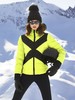 Goldbergh - Cross, Ladies Woven Jacket - Yellow - 女装 - 滑雪夹克 - 荧光绿色 商品缩略图0