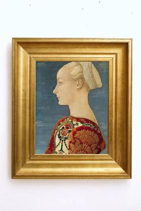伽罗 JALO 挂画-波拉尤洛-女性肖像 P210（预计10天内发货）