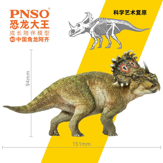 PNSO中国角龙阿齐恐龙大王成长陪伴模型40 商品图1