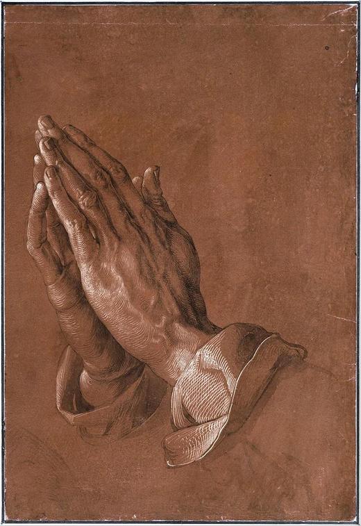 伽罗 JALO 挂画-丢勒-祈祷之手 P214（预计10天内发货） 商品图1
