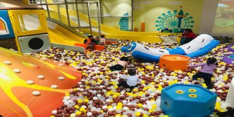 【天玺国际｜嘻宝贝乐园】室内多功能儿童乐园！银川宝妈遛娃圣地！39.9元起淘气堡、宝贝沙池、儿童CS三大项目畅玩…… 商品图0