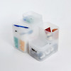 [现代房屋] 新款 半透明可堆叠2格多功能收纳盒 15.6x11.3x12.4CMJPY带授权招加盟代理 商品缩略图3