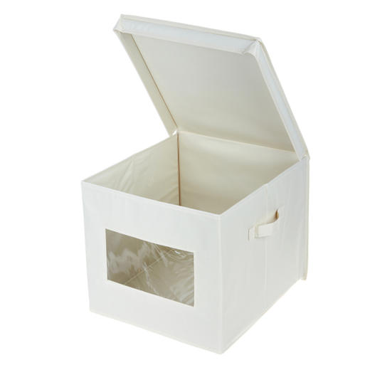 [现代房屋] 新款 韩国 折叠式储物柜 环保储物盒 带窗户 37x32CMJPY带授权招加盟代理 商品图0