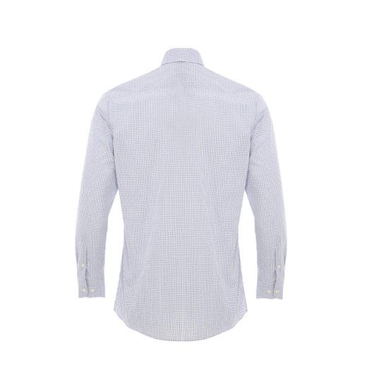 YvesFigarau伊夫·费嘉罗秋冬新款100%棉格纹正装职业上班穿长袖衬衫900307 商品图1