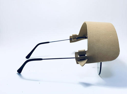 22DEGREE 拆卸遮阳盖经典款墨镜 - 棕粉色 商品图4