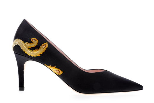 sheme新中式《东方龙凤》博物馆系列单鞋可定制 商品图0