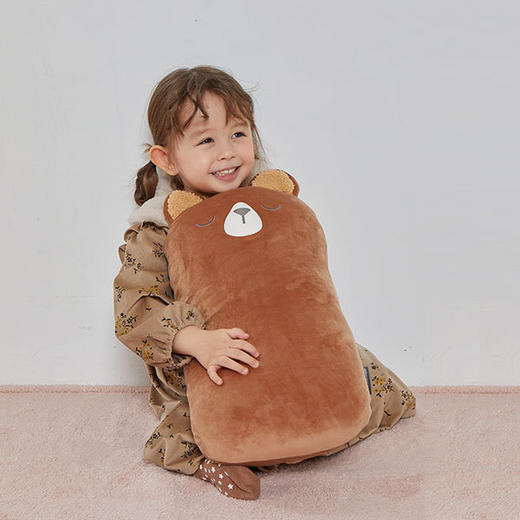 [现代房屋] 新款 韩国 超柔软触感 小熊抱枕 动物抱枕 63 * 28CMJPY带授权招加盟代理 商品图0