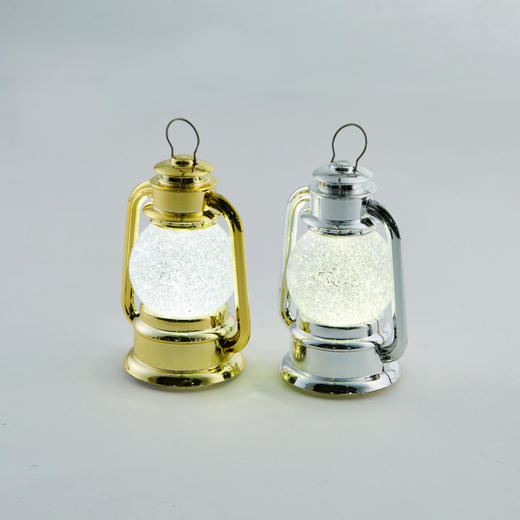 [现代房屋] 新款 韩国 闪光 迷你灯笼 水晶球装饰灯 银色JPY带授权招加盟代理 商品图3