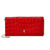 ALEXANDER MCQUEEN 链纹骷髅压花皮革钱包  632031 1JM0G 6013 商品缩略图0