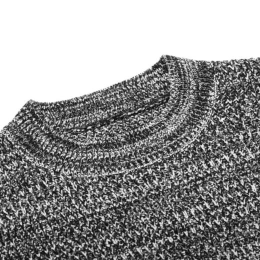 【特价】【雪尼尔面料】柒牌男装针织衫秋冬男士保暖加厚弹力圆领毛衣	119Y70250 商品图1