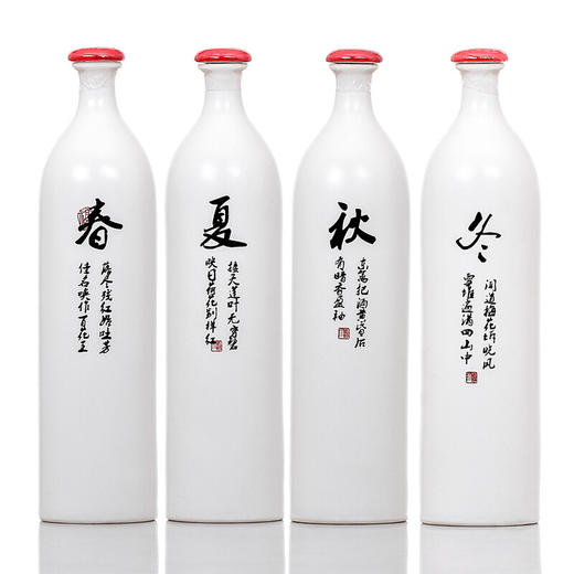 [春夏秋冬]42度4瓶-泰裕昌浓香型白酒礼盒酒水礼品酒整箱500ml*4瓶 商品图4
