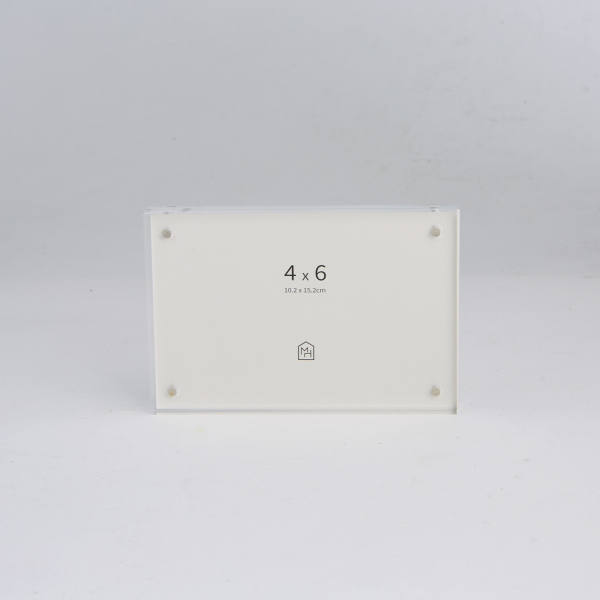 [现代房屋] 新款 韩国 专业亚克力 双面框架  照片框架 摆件 4x6JPY带授权招加盟代理