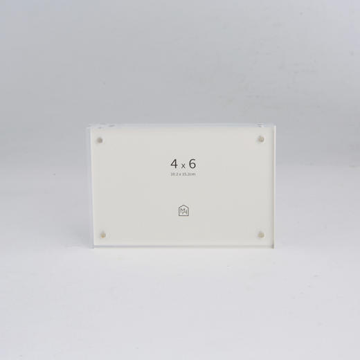 [现代房屋] 新款 韩国 专业亚克力 双面框架  照片框架 摆件 4x6JPY带授权招加盟代理 商品图0