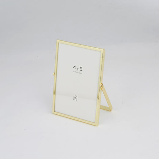 [现代房屋] 新款 韩国 金色金属框架 照片框架 摆件 4x6JPY带授权招加盟代理 商品图1