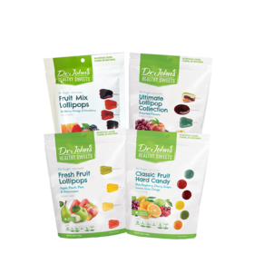 约翰博士Dr.John‘s儿童棒棒糖健康护齿木糖醇糖果3种口味