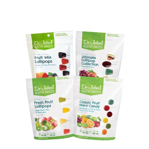约翰博士Dr.John‘s儿童棒棒糖健康护齿木糖醇糖果3种口味 商品图0