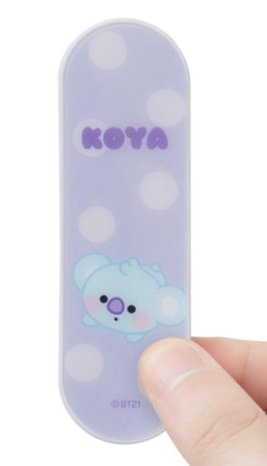 韩国 可爱Line Friends BT21 KOYA BABY手机固定棒现货JPY带授权招加盟代理 商品图1