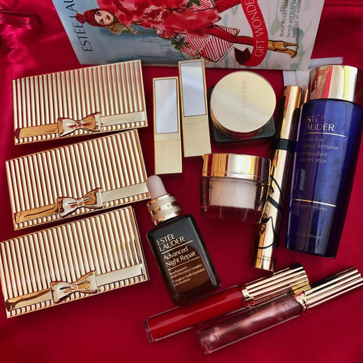 电台精选美国esteelauder雅诗兰黛新年12件套装礼盒