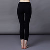 羊绒世家秋冬女弹力加厚羊绒保暖裤修身显瘦黑色冬高腰打底秋裤 商品缩略图2