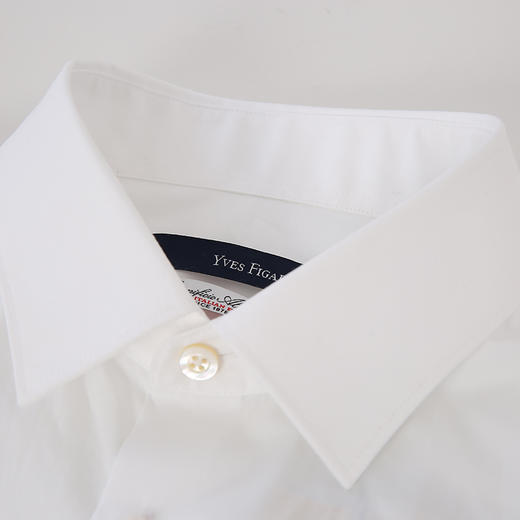 YvesFigarau伊夫·费嘉罗秋冬新款100%棉纯色正装职业上班穿长袖衬衫900319 商品图2