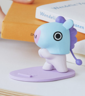 韩国 可爱Line Friends BT21 MANG Figure手机座支架JPY带授权招加盟代理