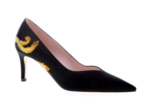 sheme新中式《东方龙凤》博物馆系列单鞋可定制 商品图1