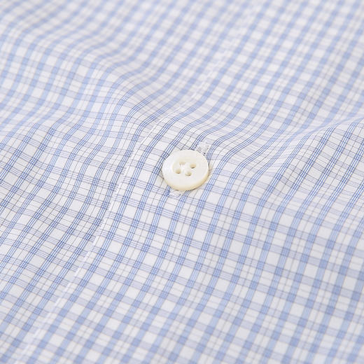 YvesFigarau伊夫·费嘉罗秋冬新款100%棉格纹正装职业上班穿长袖衬衫900307 商品图5