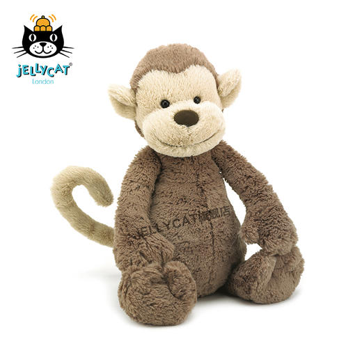 英国jellycat经典害羞系列猴子婴儿毛绒安抚玩具公仔 商品图1