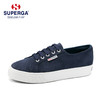 【正品】SUPERGA新款女鞋 S00C660羊反绒松糕厚底系带显脚瘦帆布鞋 商品缩略图1