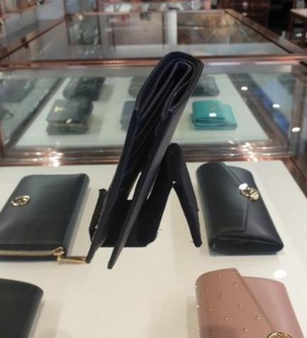 奥莱Prada Saffiano皮革双折钱包（海军）2MO513 QME F0216JPY带授权招加盟代理 商品图3