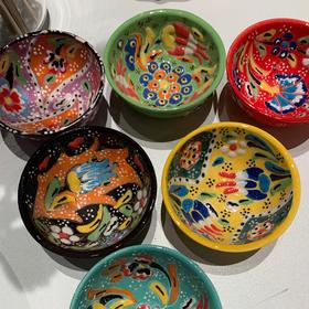 土耳其手工陶瓷碗 8cm