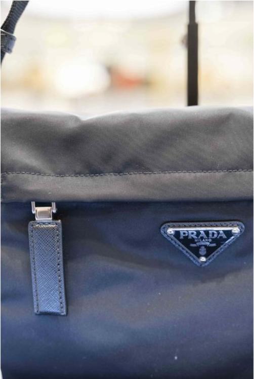 奥莱PRADAPocono三角形箭头斜挎包2VH058-2B2Y-F0002JPY带授权招加盟代理 商品图1