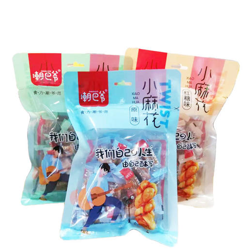 潮巴爷小麻花128g 商品图0