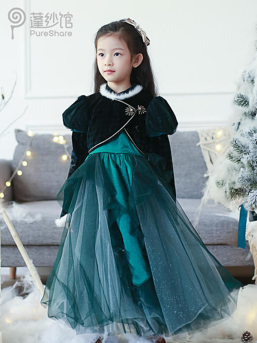 【非质量问题不退换】森林雪花裙 商品图2