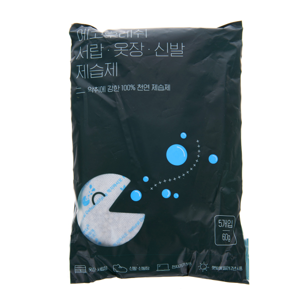 [现代房屋] 新款 韩国 生态新鲜 口袋除湿机 套装（60g 5ea）JPY带授权招加盟代理