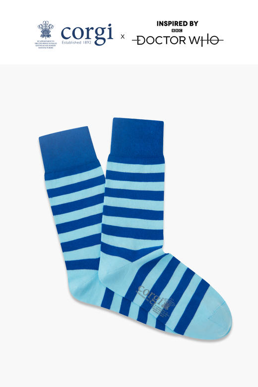 CORGI柯基英国进口BBC Docter Who透气中筒袜商务中长袜 商品图2