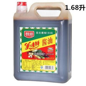 厨邦美味鲜酱油1.68升*6壶